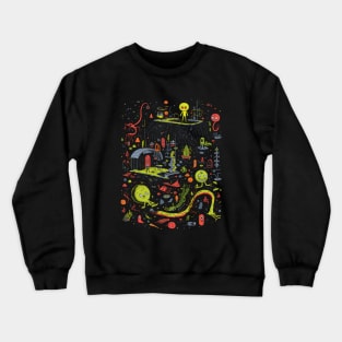 Alien Playground Crewneck Sweatshirt